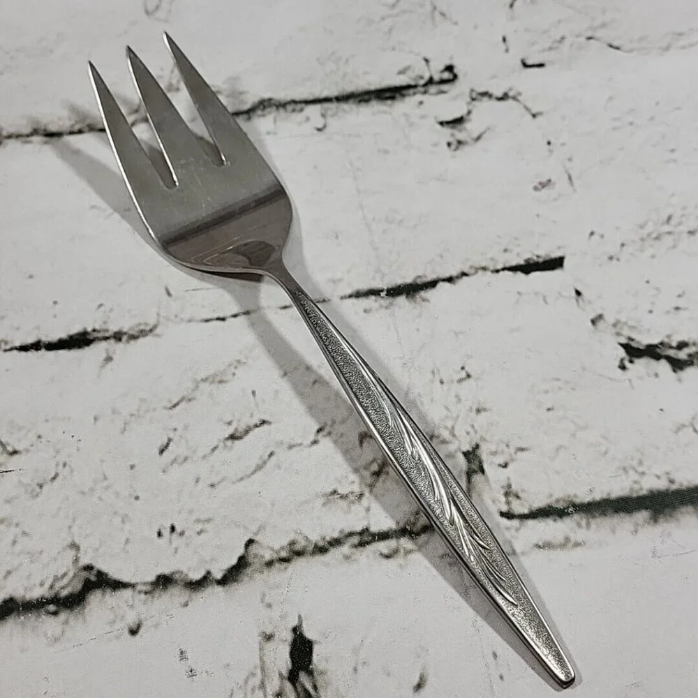 1847 Rogers‎ Bros SEA ISLAND International Stainless Serving Fork and Ladle
